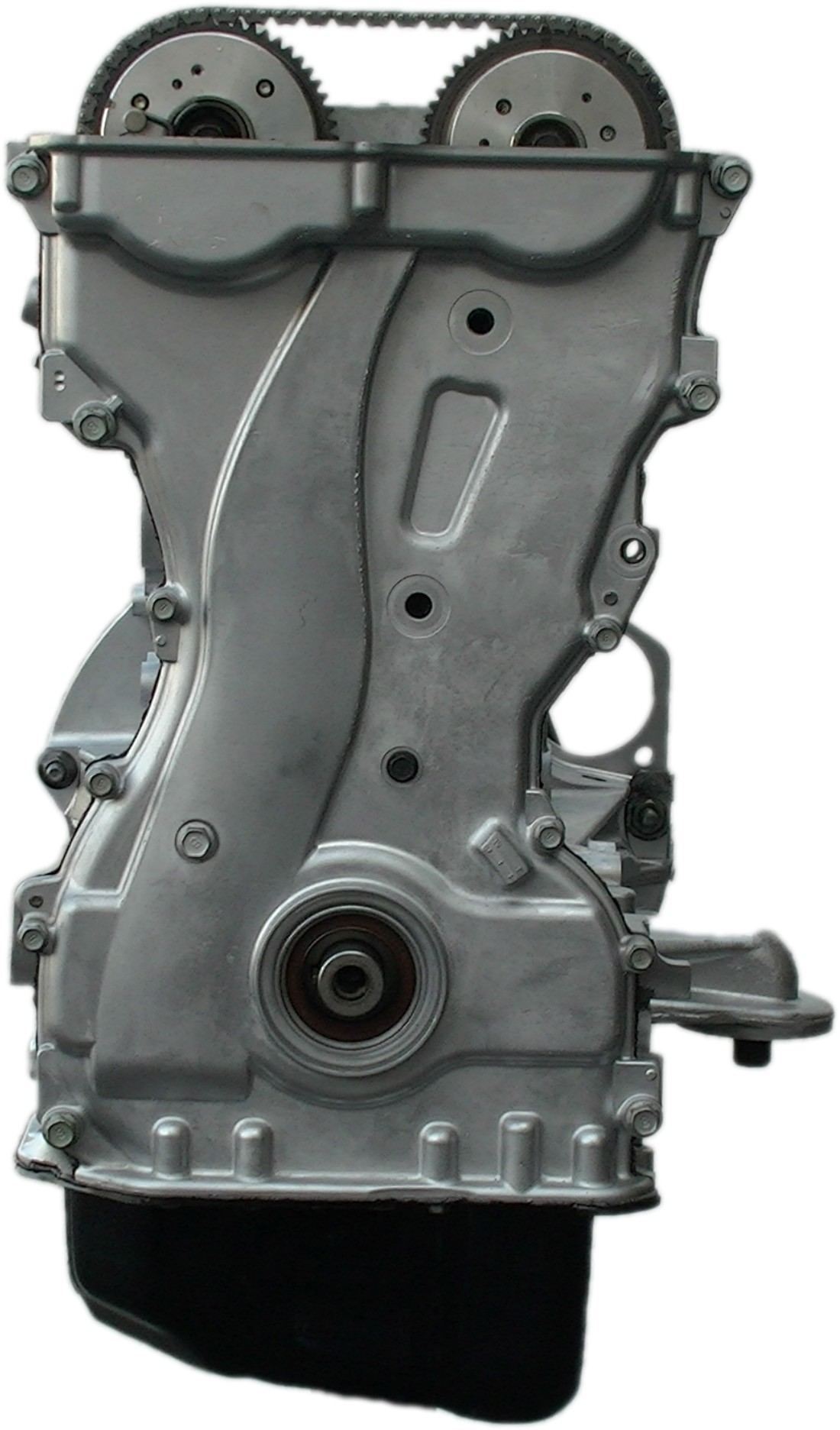 Rebuilt Hyundai Sonata engine side view