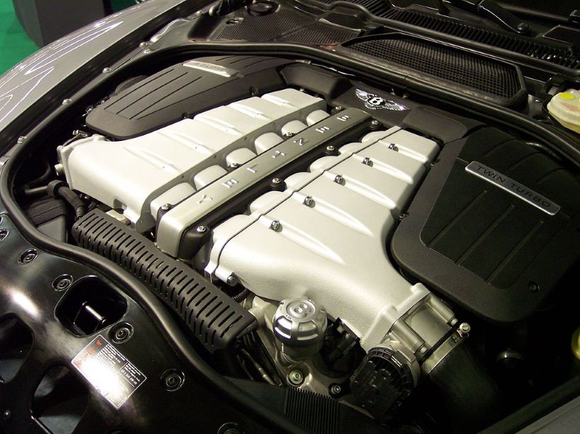 High-performance Bentley Flying Spur Engine