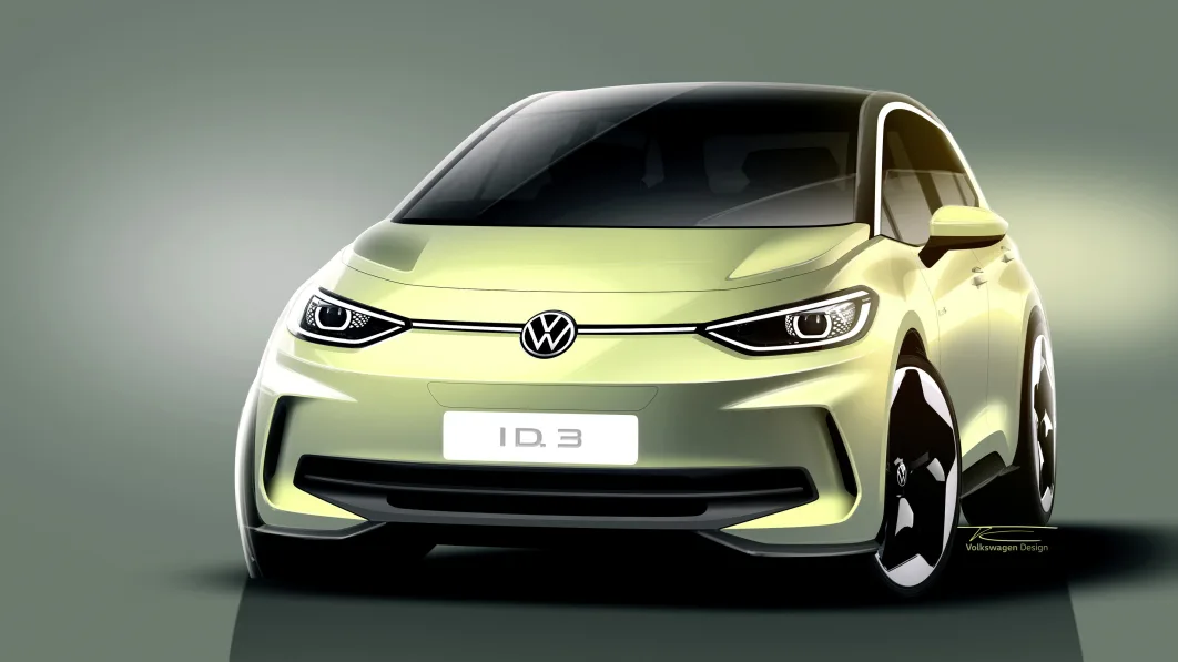 Updated Volkswagen ID.3 announced with new infotainment