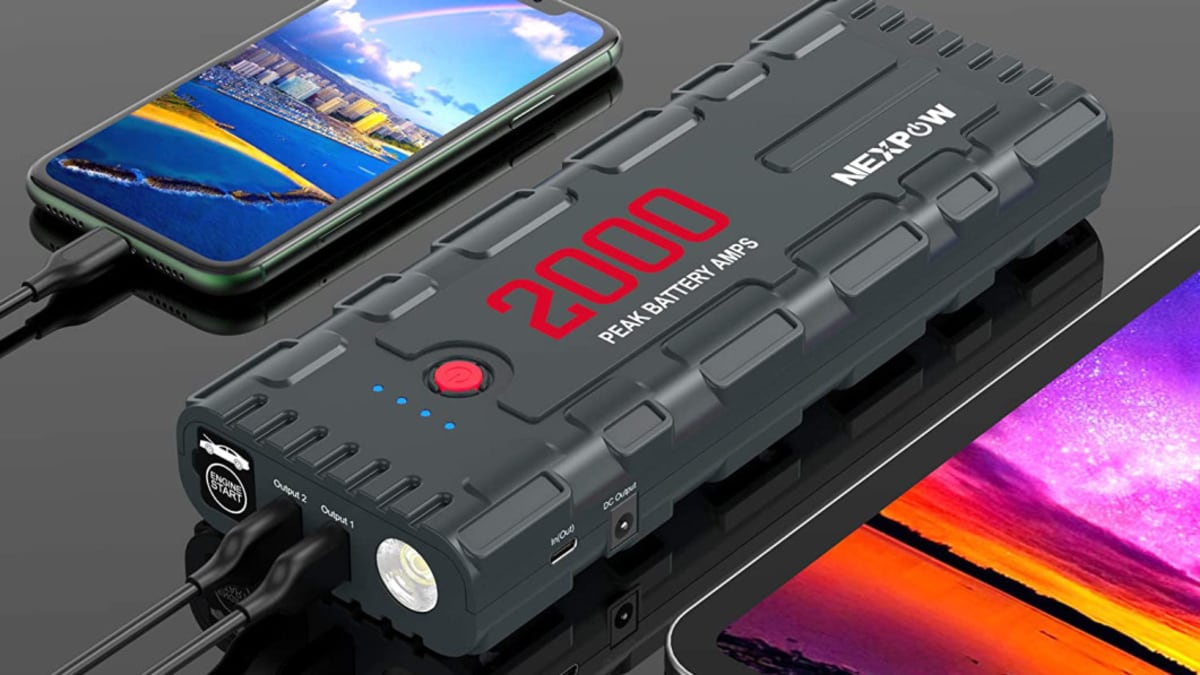 This NEXPOW car jump starter just dropped to its lowest price in over a year