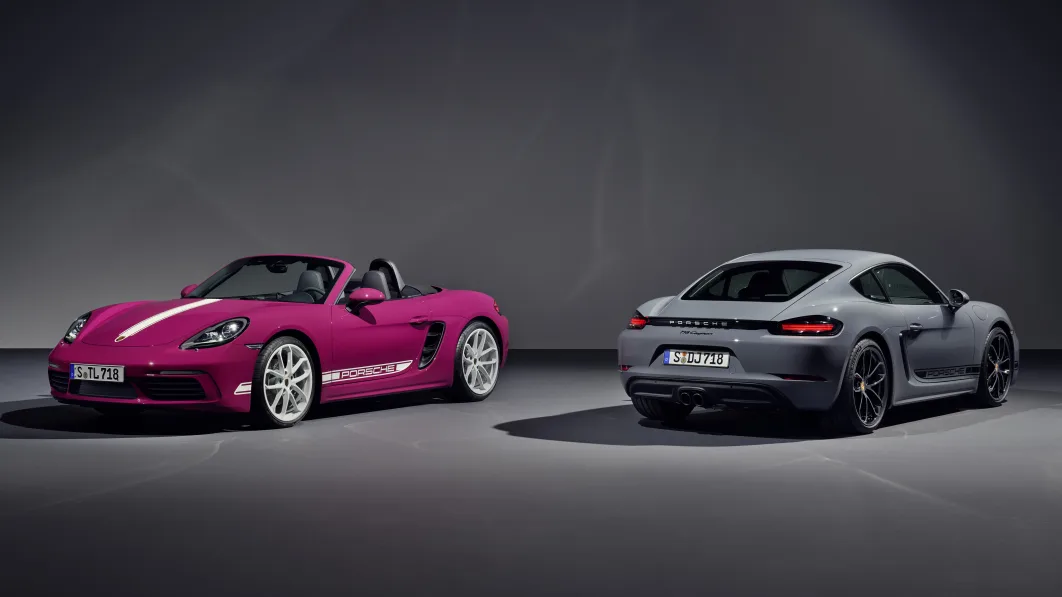 2023 Porsche 718 Boxster and Cayman Style Editions revealed