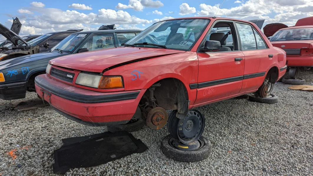 Junkyard Gem: 1992 Mazda Protegé sedan