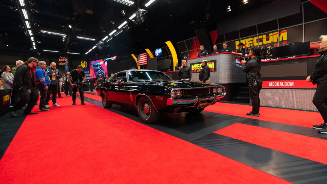 Legendary Black Ghost Dodge Challenger headed to Mecum auction
