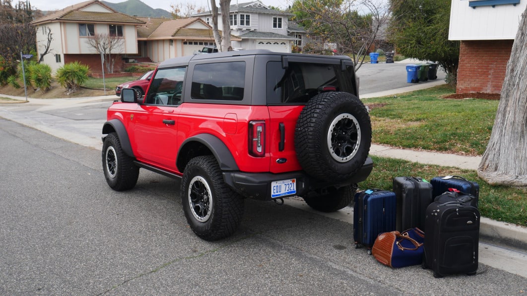 Ford Bronco 2-Door Luggage Test: How much cargo space?