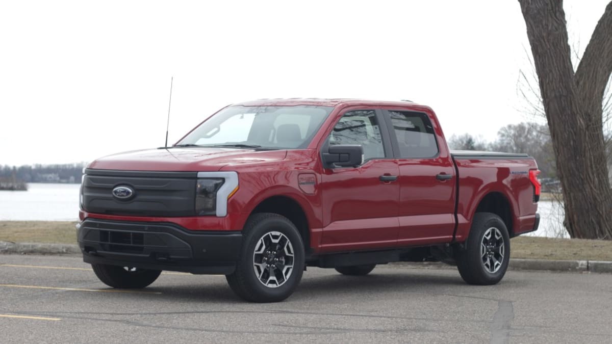 With F-150 Lightning in Norway, you can ford a fjord in an electric Ford