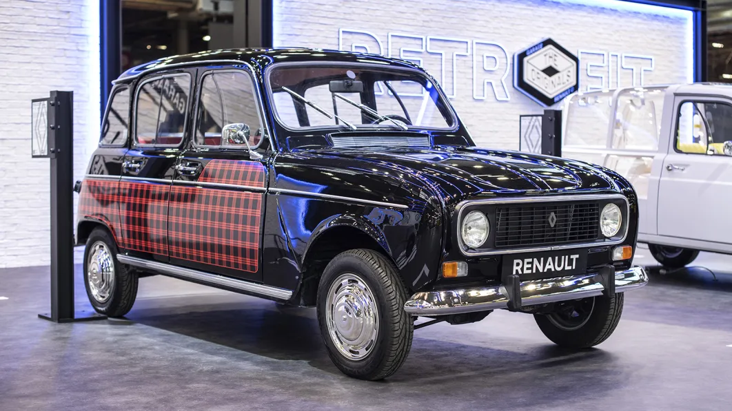 Renault partners with R-Fit to show off EV-converted classics
