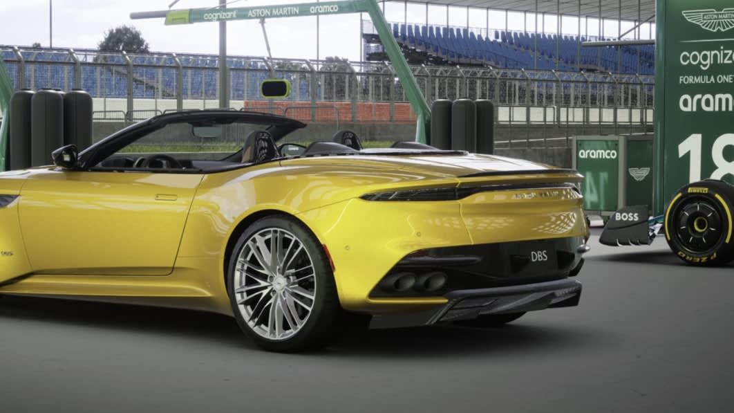 Aston Martins model configurator puts the cars in the pits