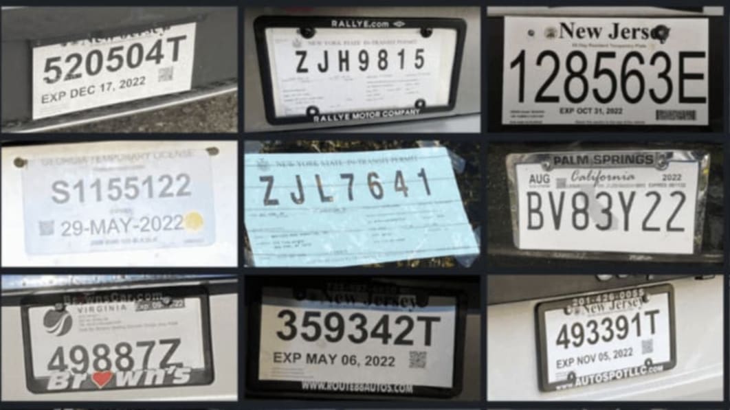 The harm and hurt caused by illegal temp license tags