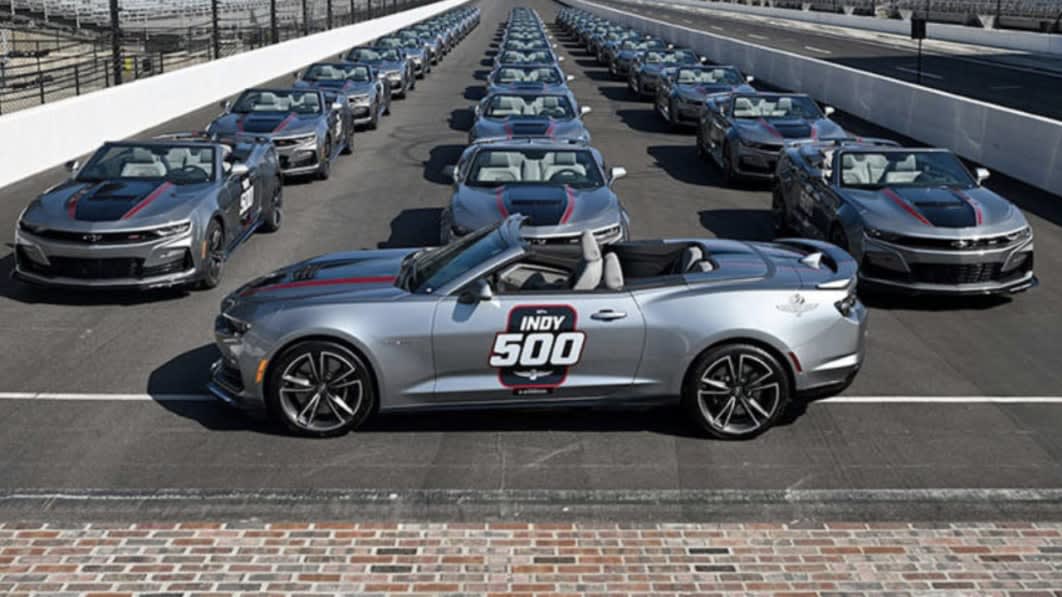 Fleet of 50 Festival Camaros carries on Chevys long Indy tradition