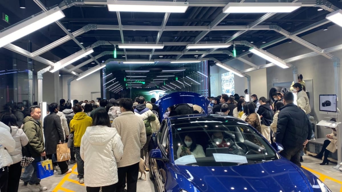 Hundreds of Tesla owners in China protest after missing out on big price cuts