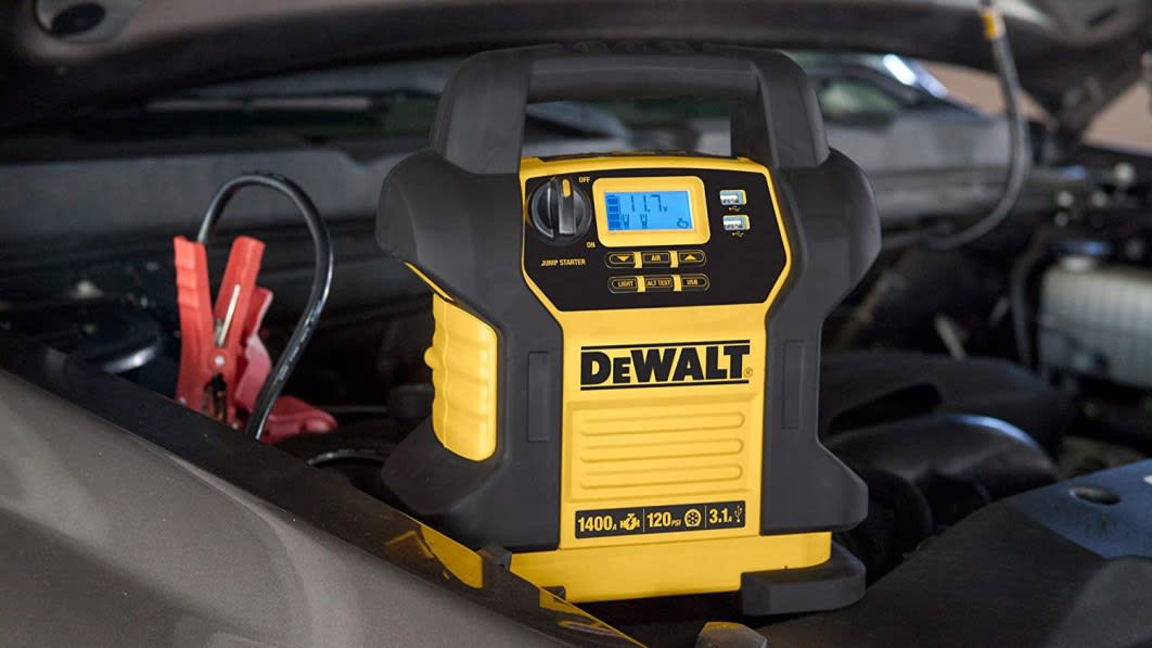 Dewalts jump starter + air compressor combo is $40 off right now