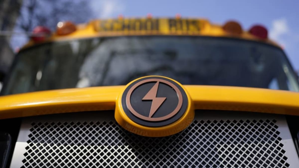The next big EV push is electrification of the iconic American school bus