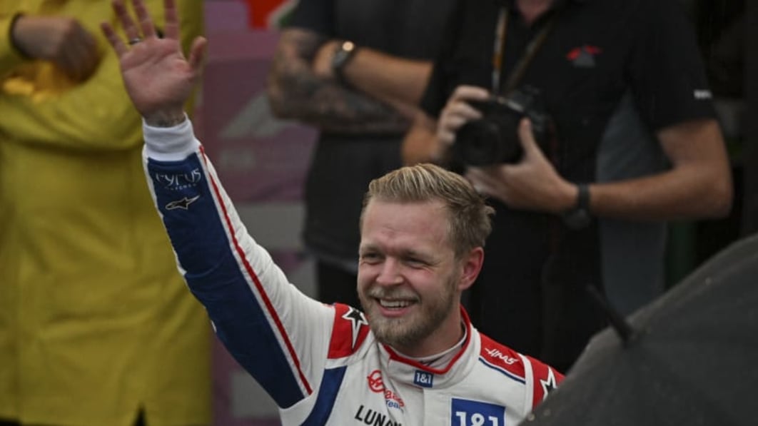 Haas Kevin Magnussen shocks F1 with first pole at Brazilian Grand Prix