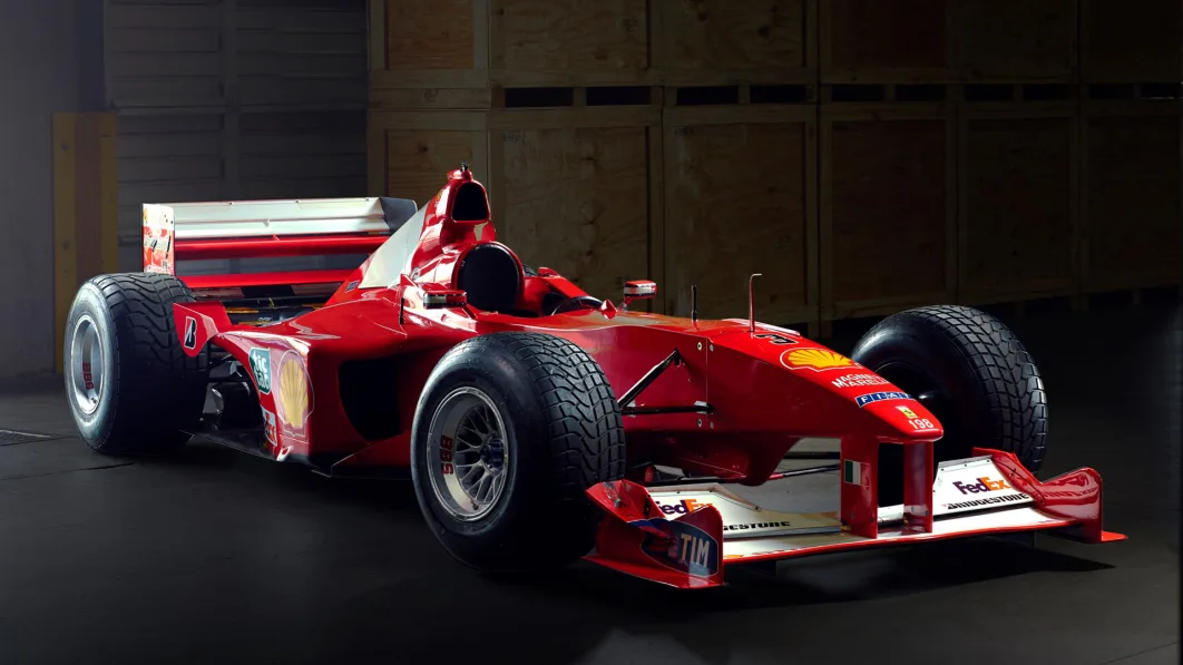 Michael Schumacher F1-2000 Ferrari up for auction next month