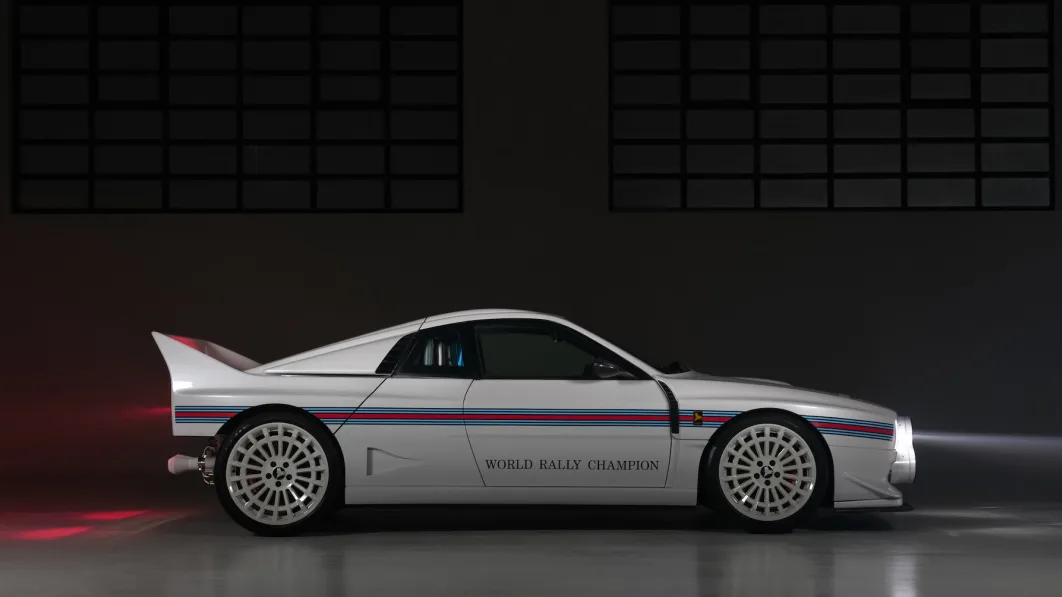 Kimera EVO37 Martini 7 celebrates Martini Racings seven WRC trophies