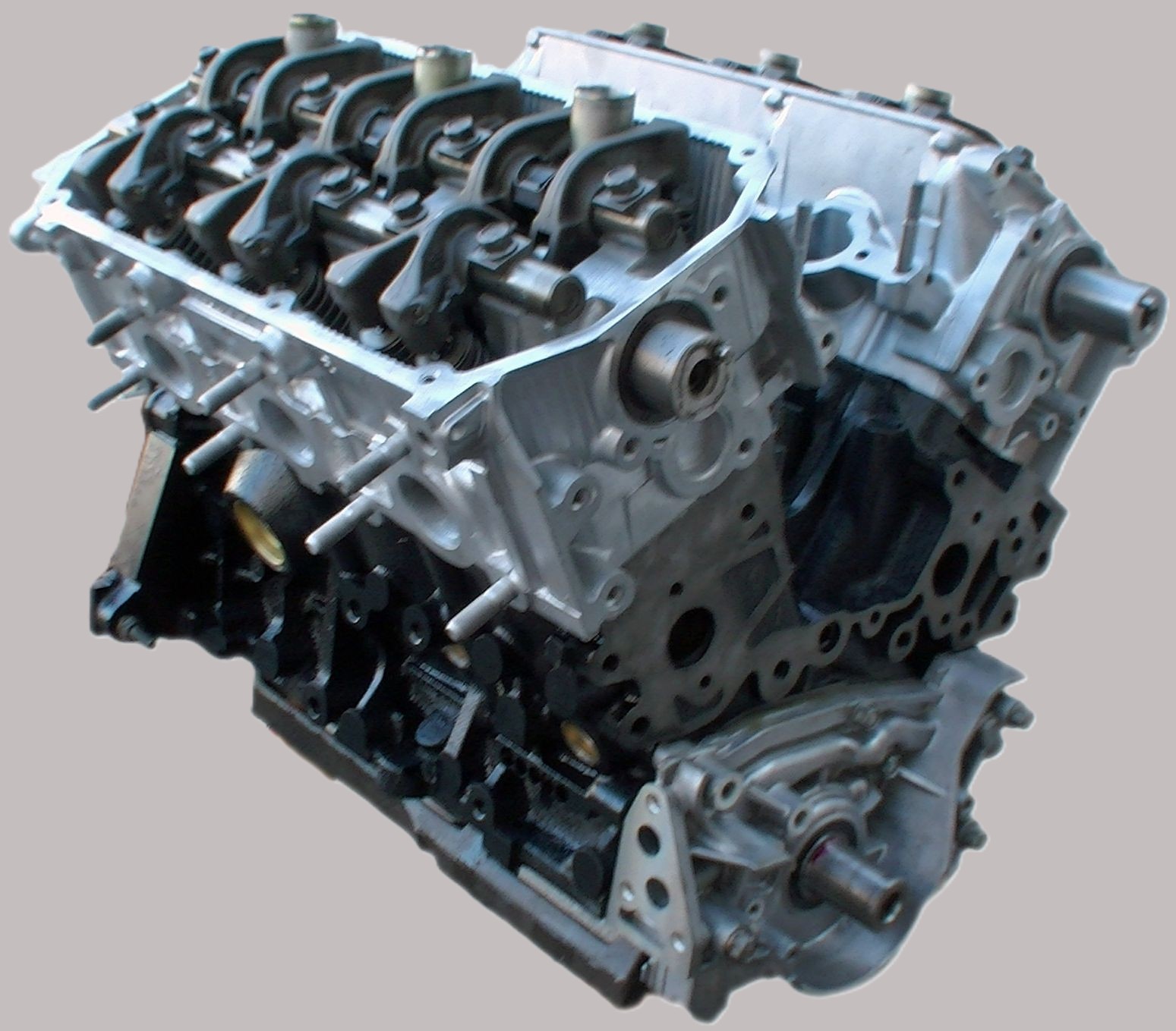 Remanufactured Volkswagen engine rebuilt and ready for installation