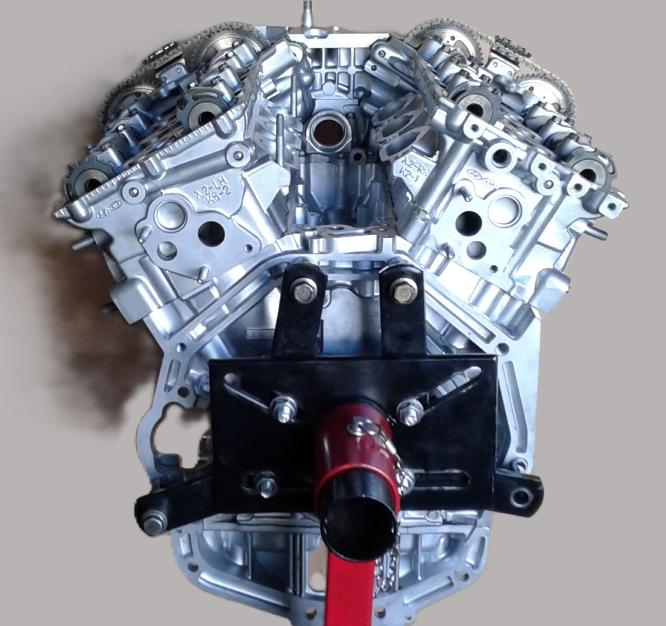 Rebuilt Acura RL engine process