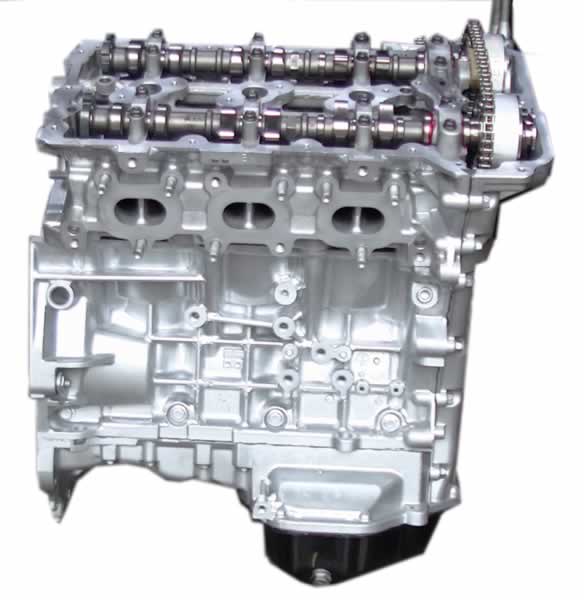 Rebuilt Hyundai Azera engine side view