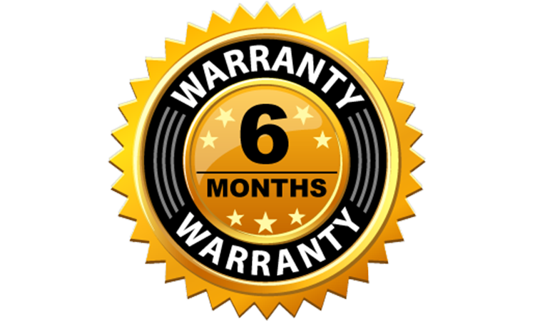 Auto Part Max 6 Months Warranty